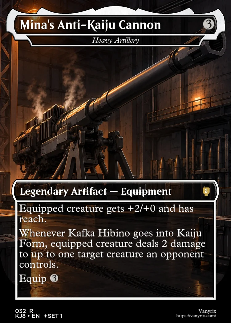 Mina's Anti-Kaiju Cannon