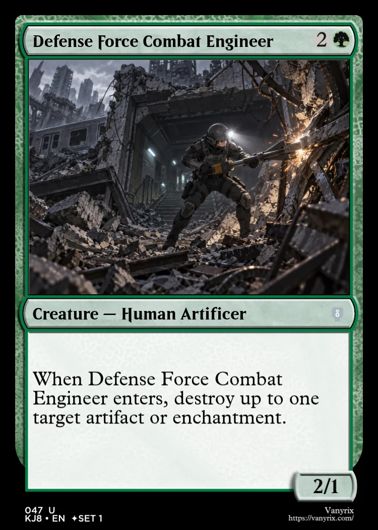 Defense Force Combat Engineer