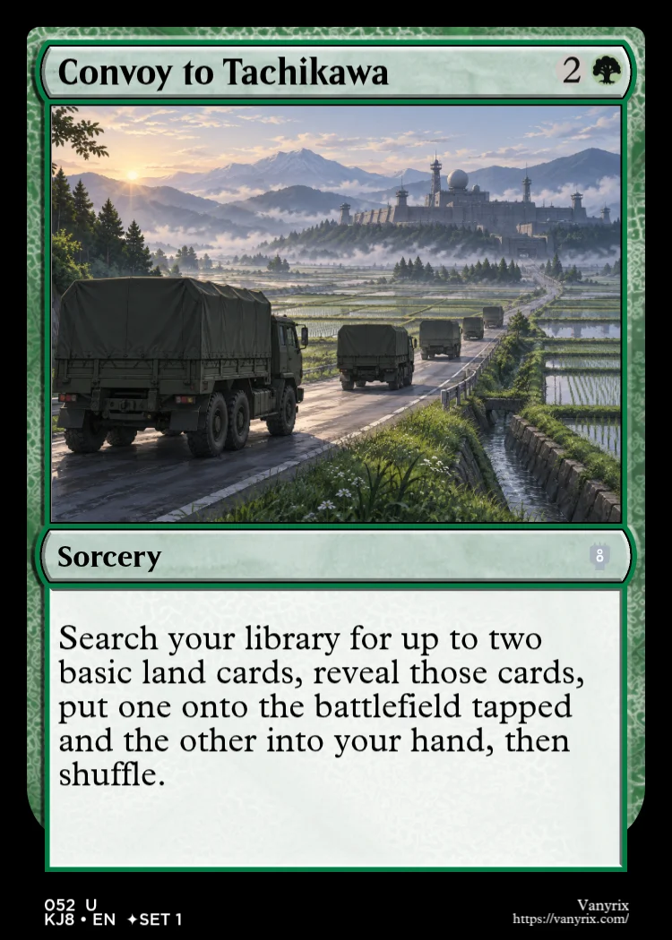 Convoy to Tachikawa
