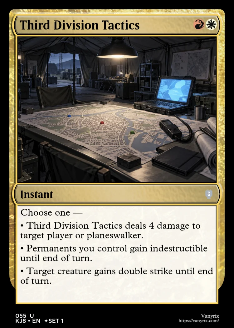 Third Division Tactics