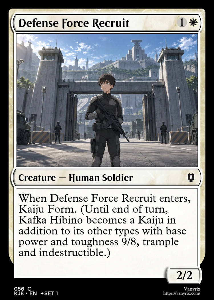 Defense Force Recruit
