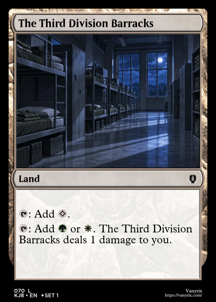 The Third Division Barracks