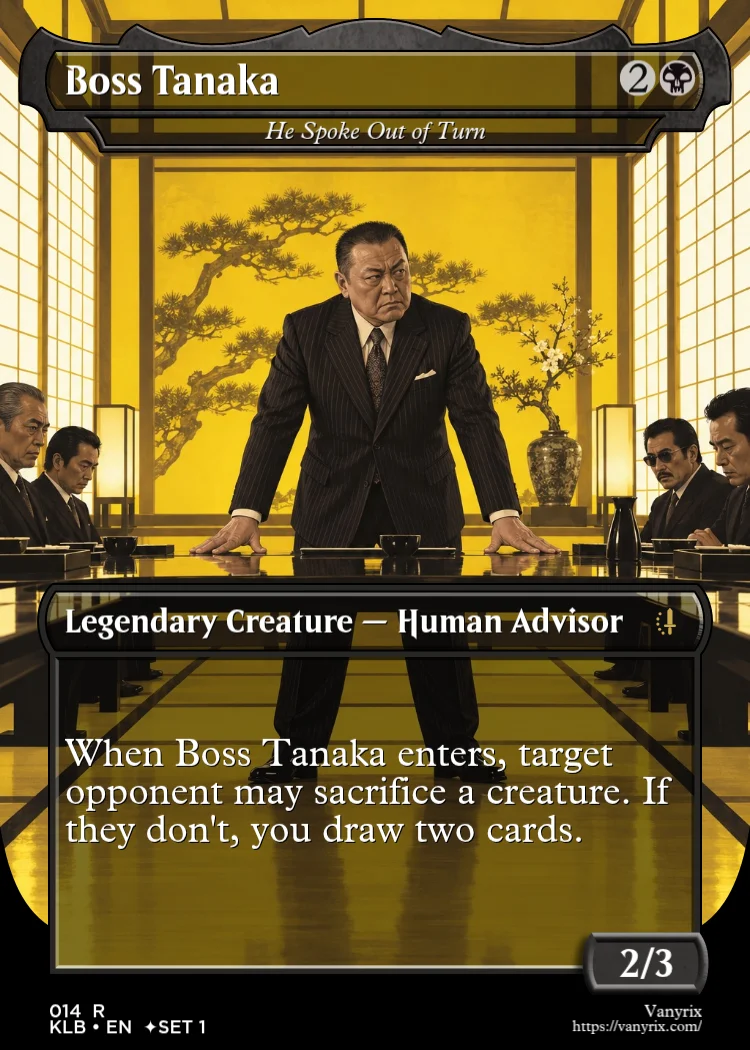 Boss Tanaka