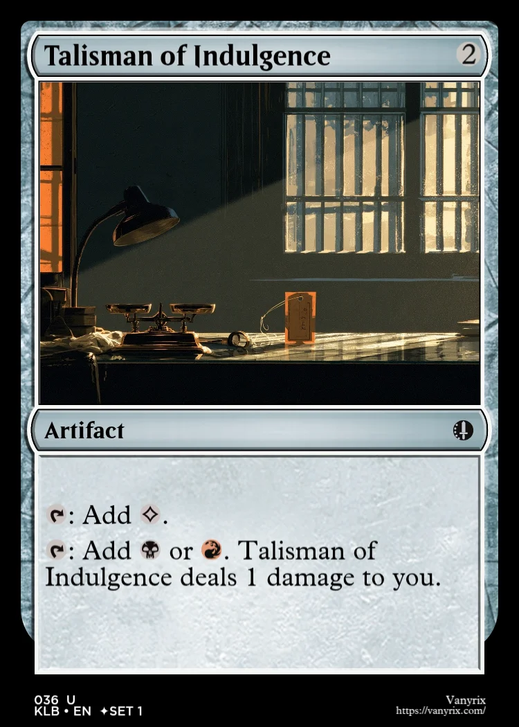 Talisman of Indulgence