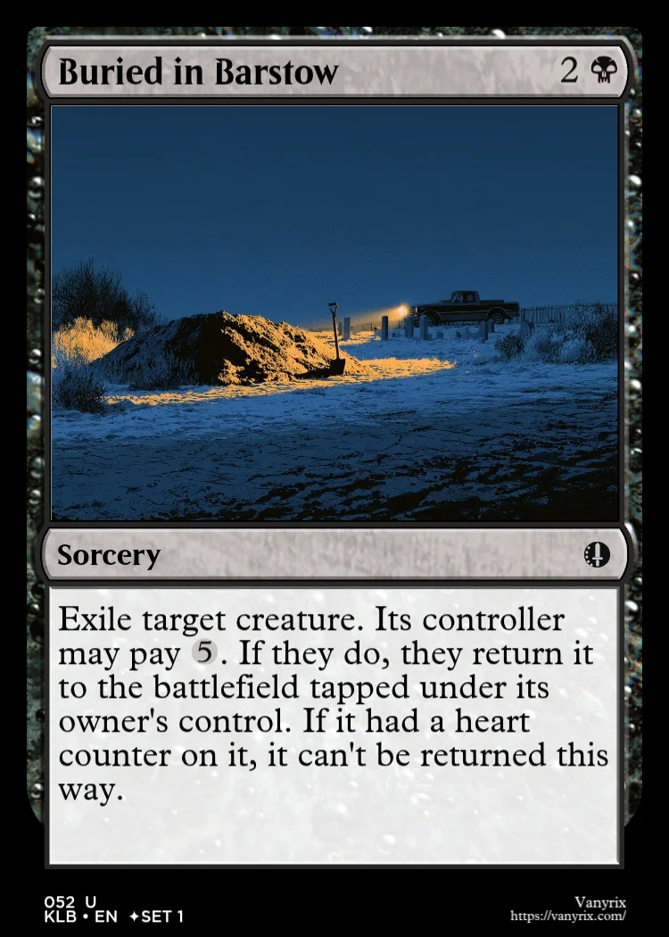 Buried in Barstow
