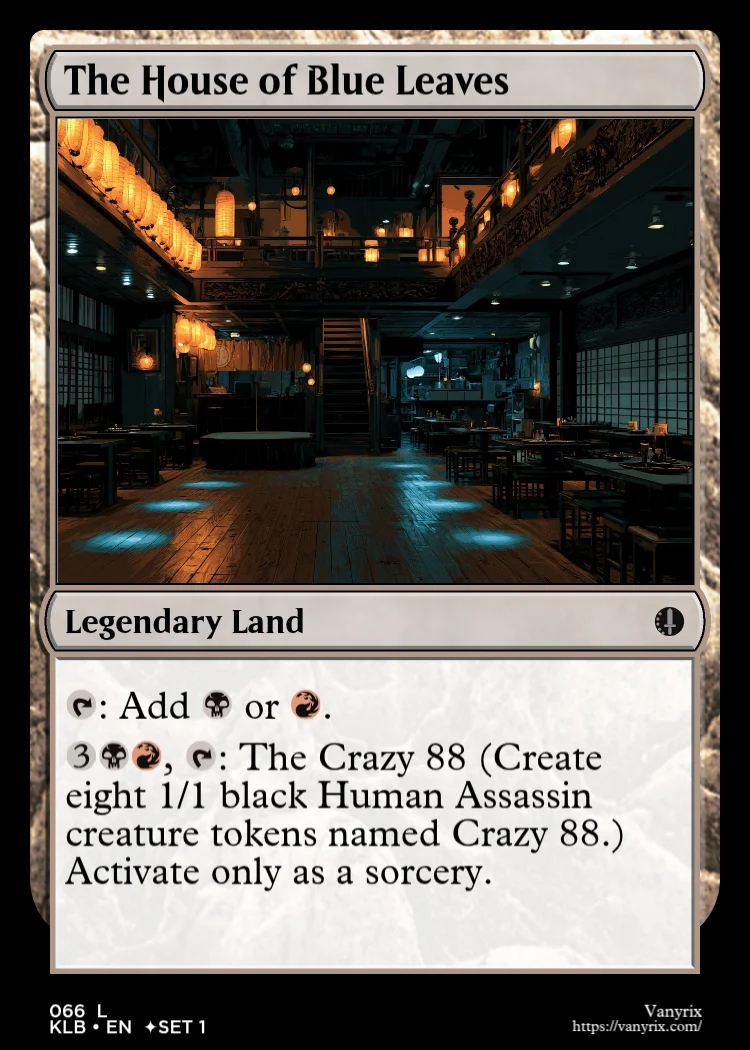 The House of Blue Leaves