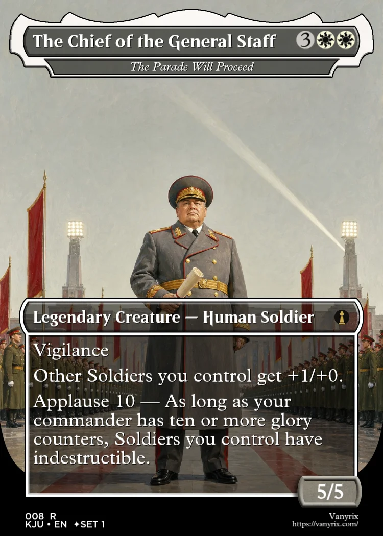 The Chief of the General Staff