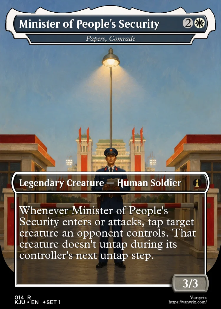 Minister of People's Security