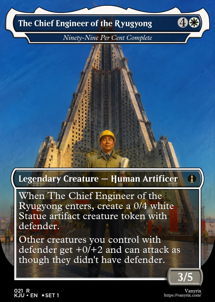 The Chief Engineer of the Ryugyong