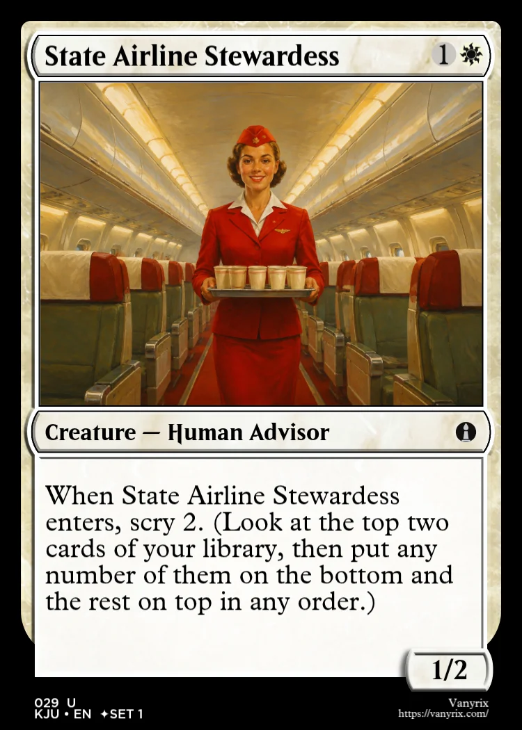 State Airline Stewardess