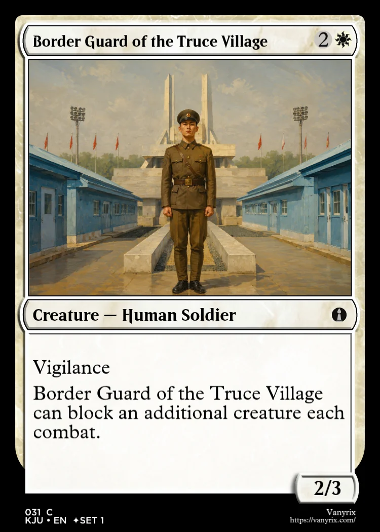 Border Guard of the Truce Village