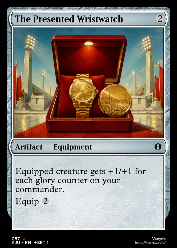 The Presented Wristwatch