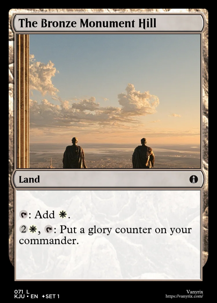 The Bronze Monument Hill