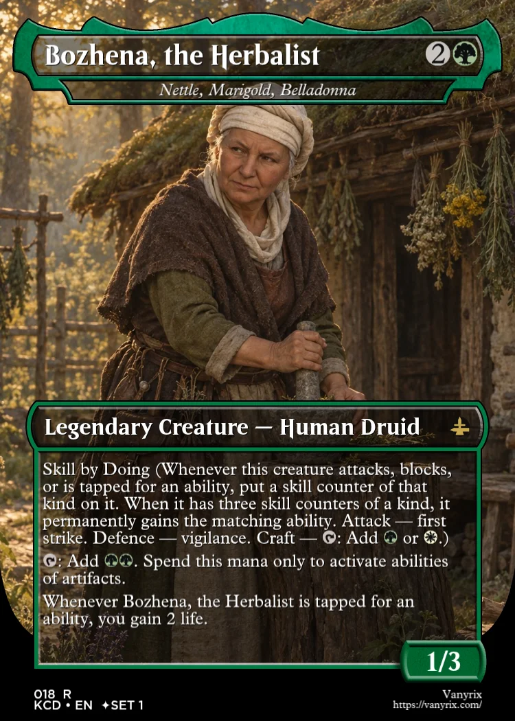 Bozhena, the Herbalist