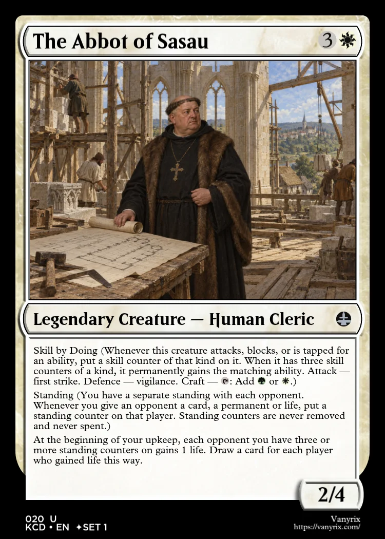 The Abbot of Sasau