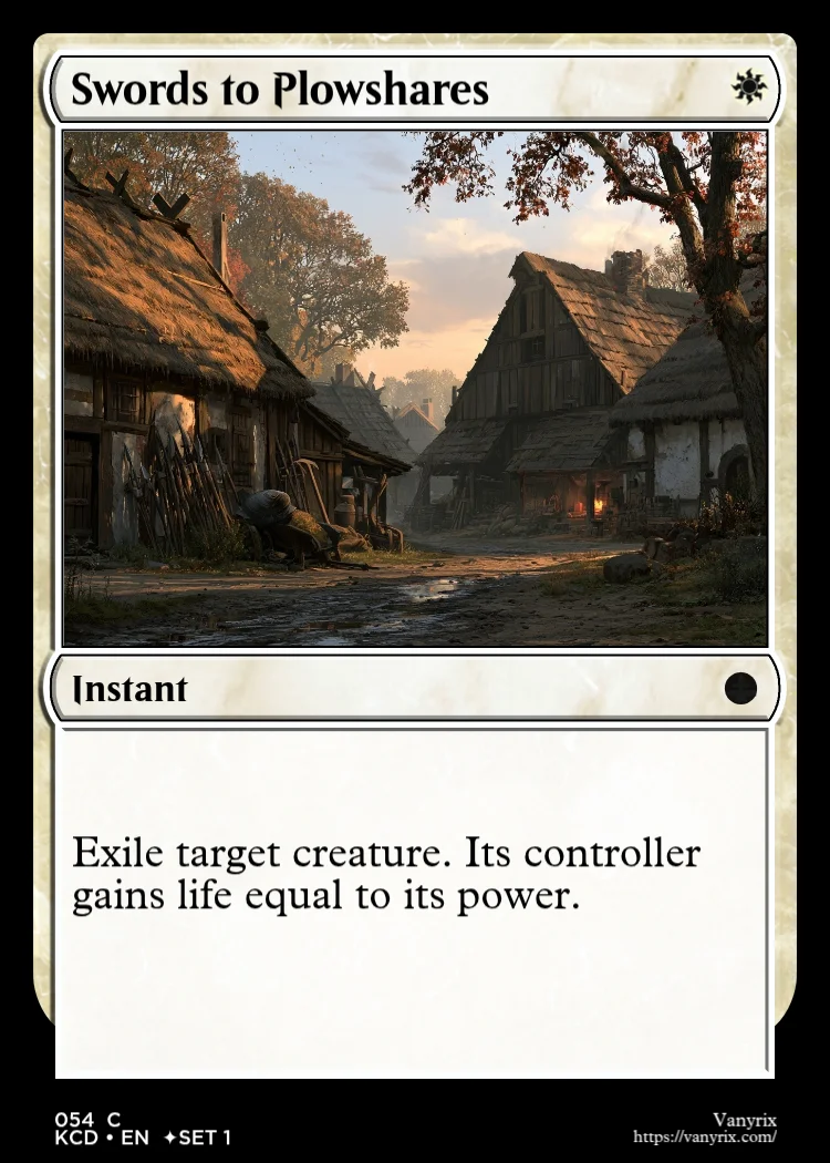 Swords to Plowshares
