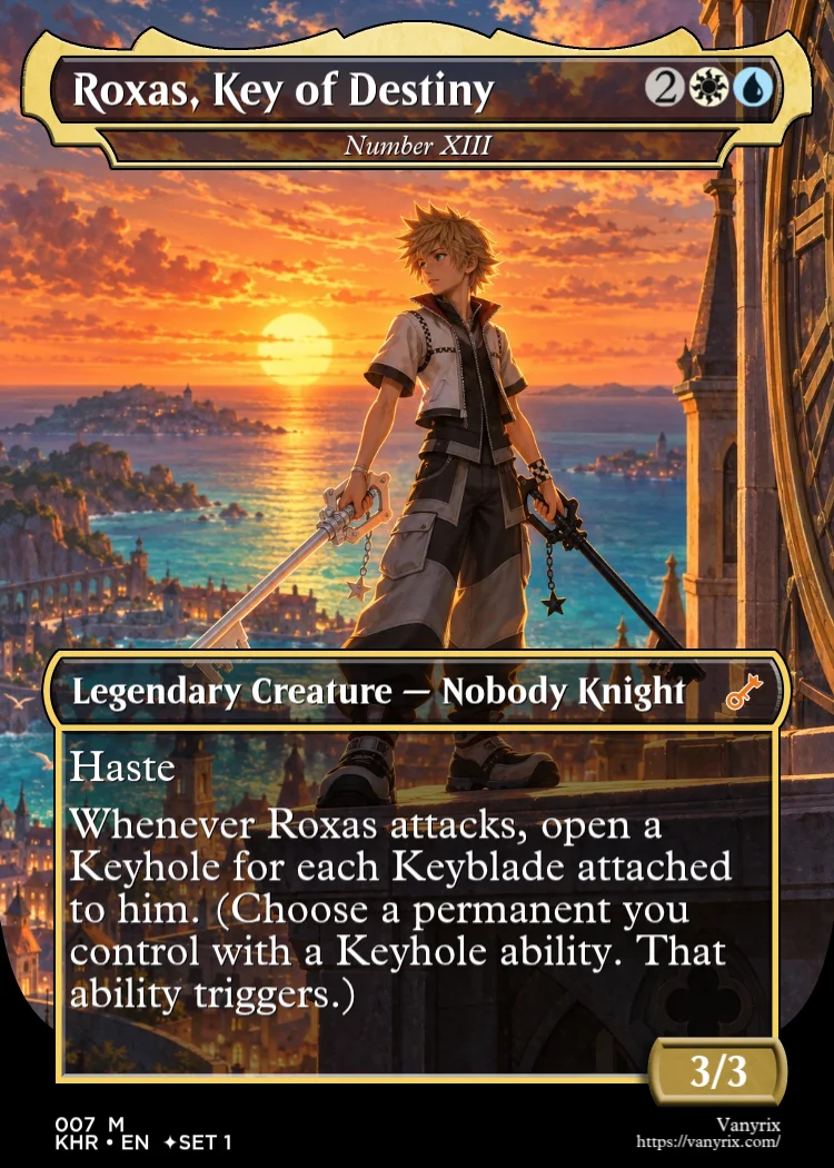 Roxas, Key of Destiny