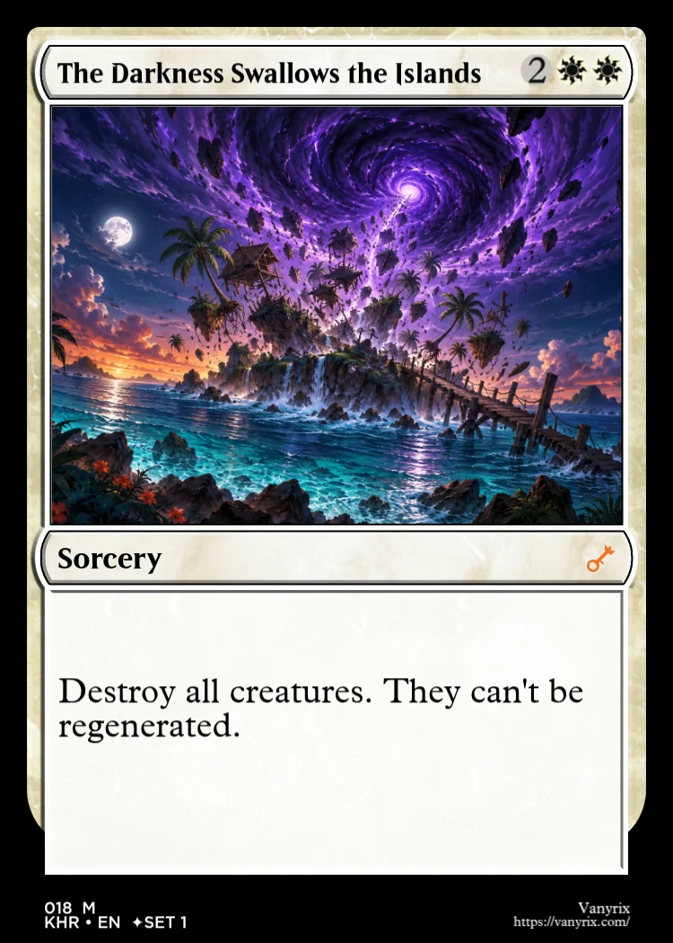 The Darkness Swallows the Islands
