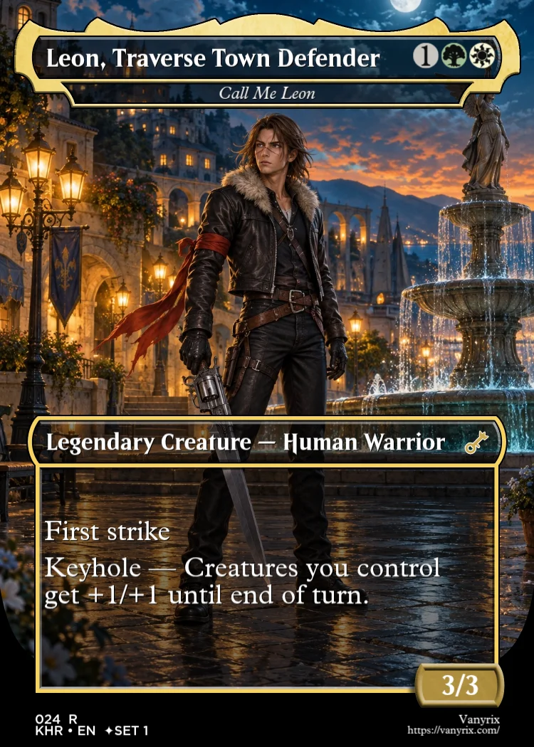 Leon, Traverse Town Defender
