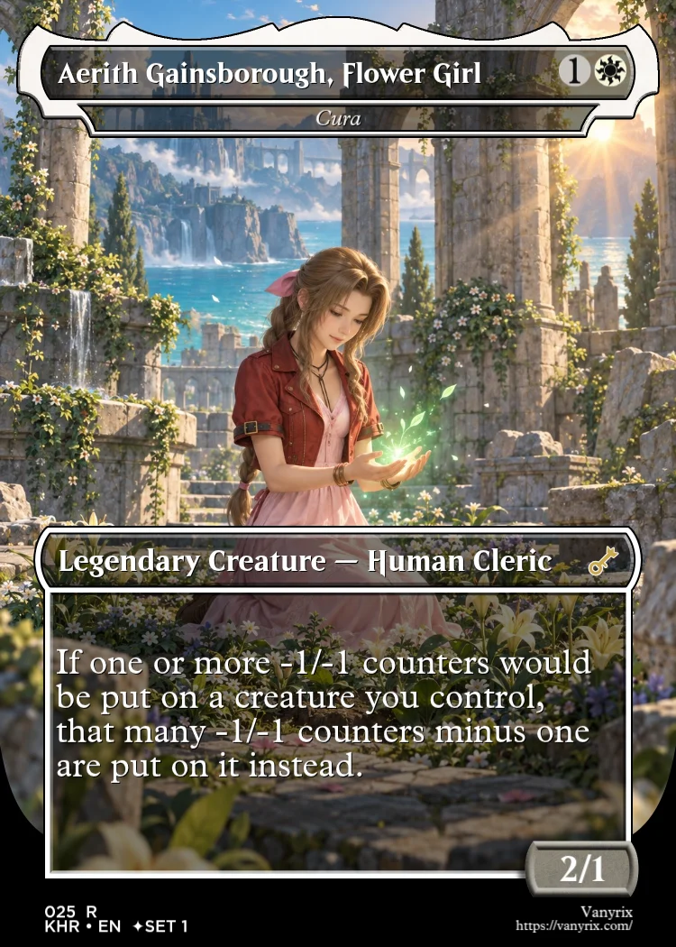 Aerith Gainsborough, Flower Girl