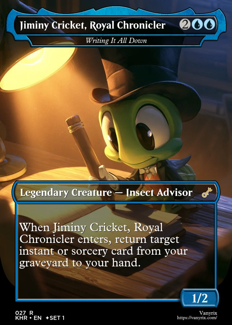 Jiminy Cricket, Royal Chronicler