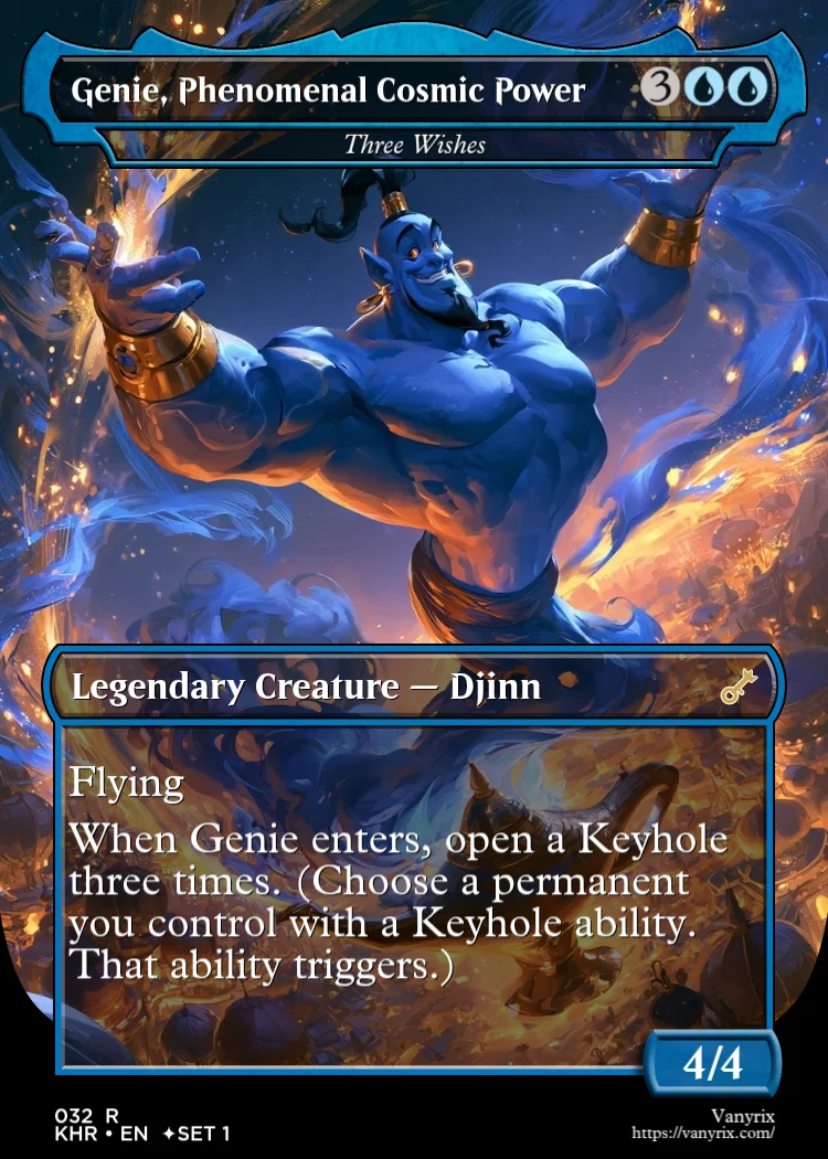 Genie, Phenomenal Cosmic Power