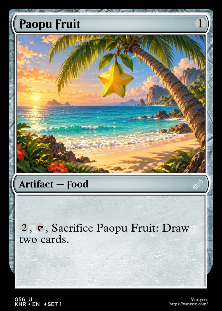 Paopu Fruit