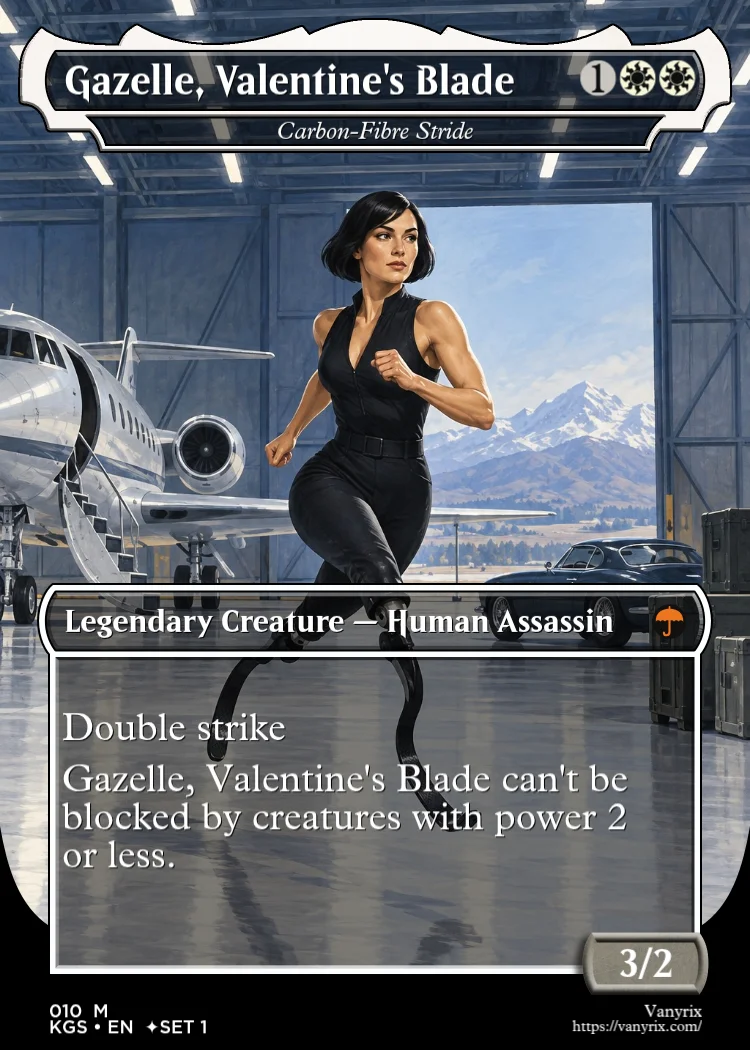 Gazelle, Valentine's Blade