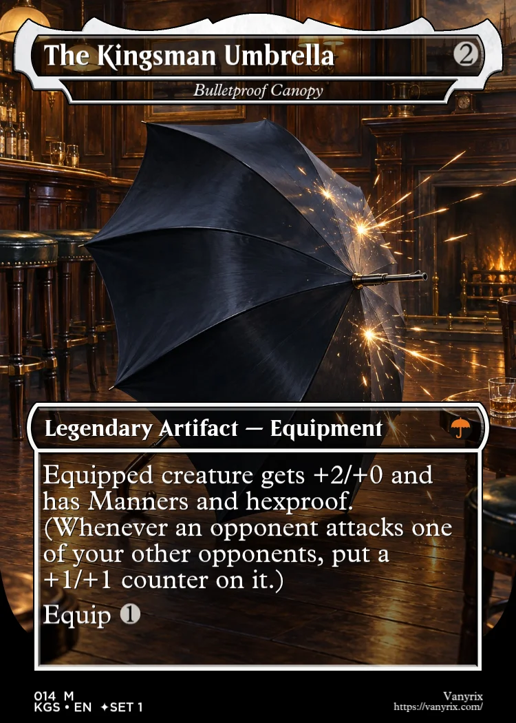 The Kingsman Umbrella