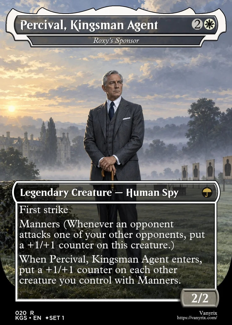 Percival, Kingsman Agent