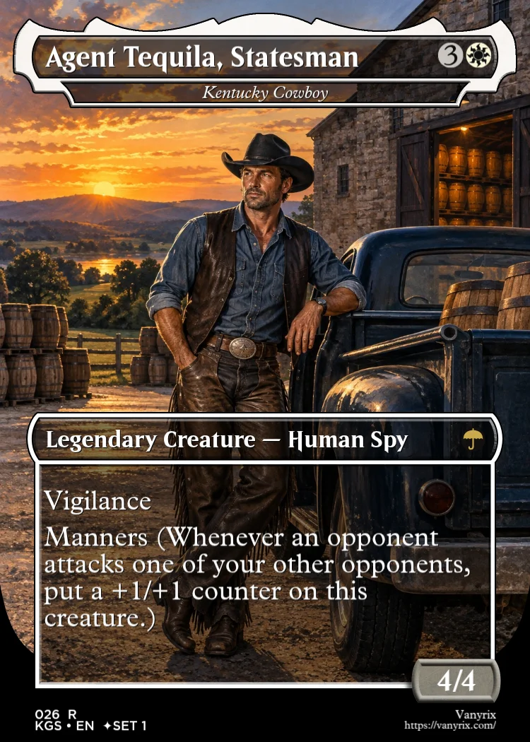 Agent Tequila, Statesman