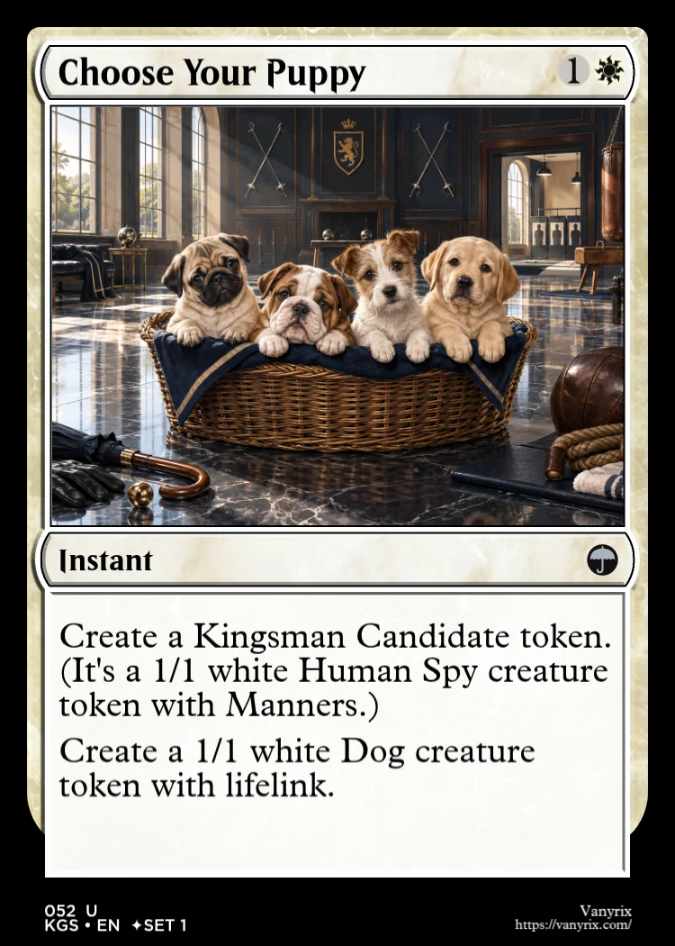 Choose Your Puppy