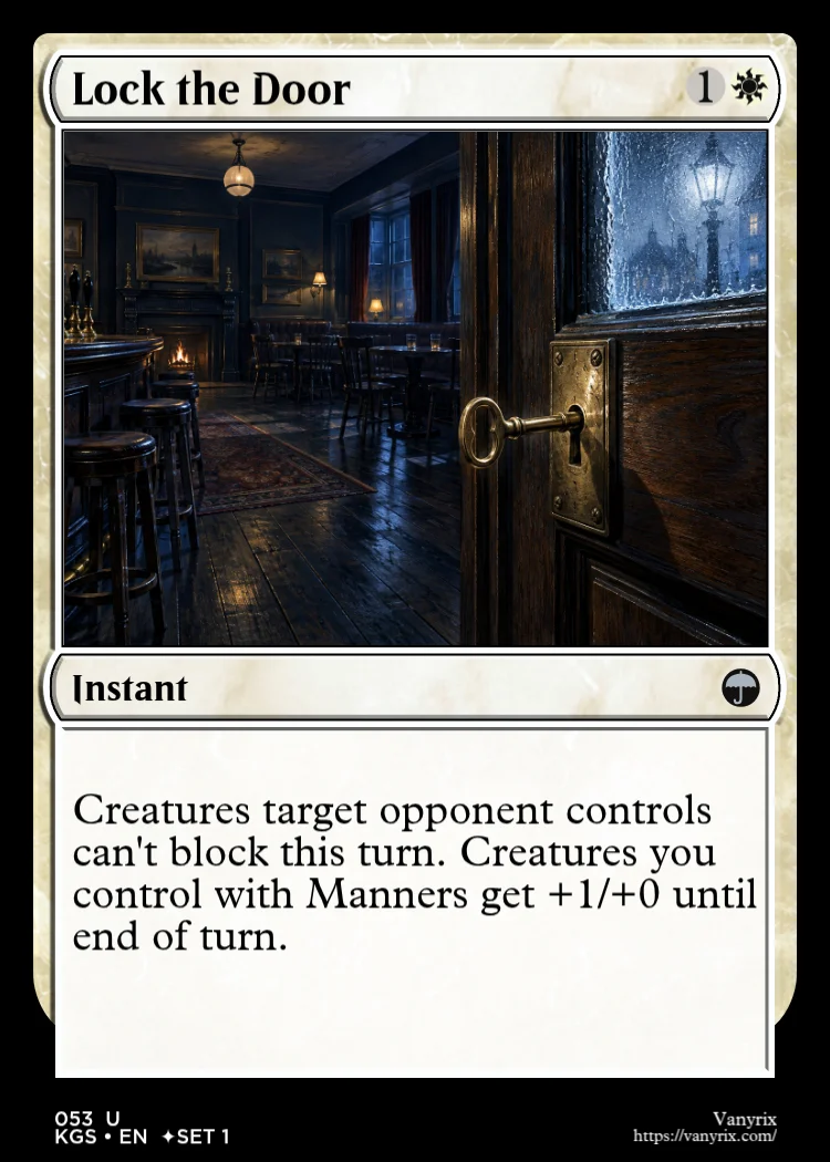 Lock the Door