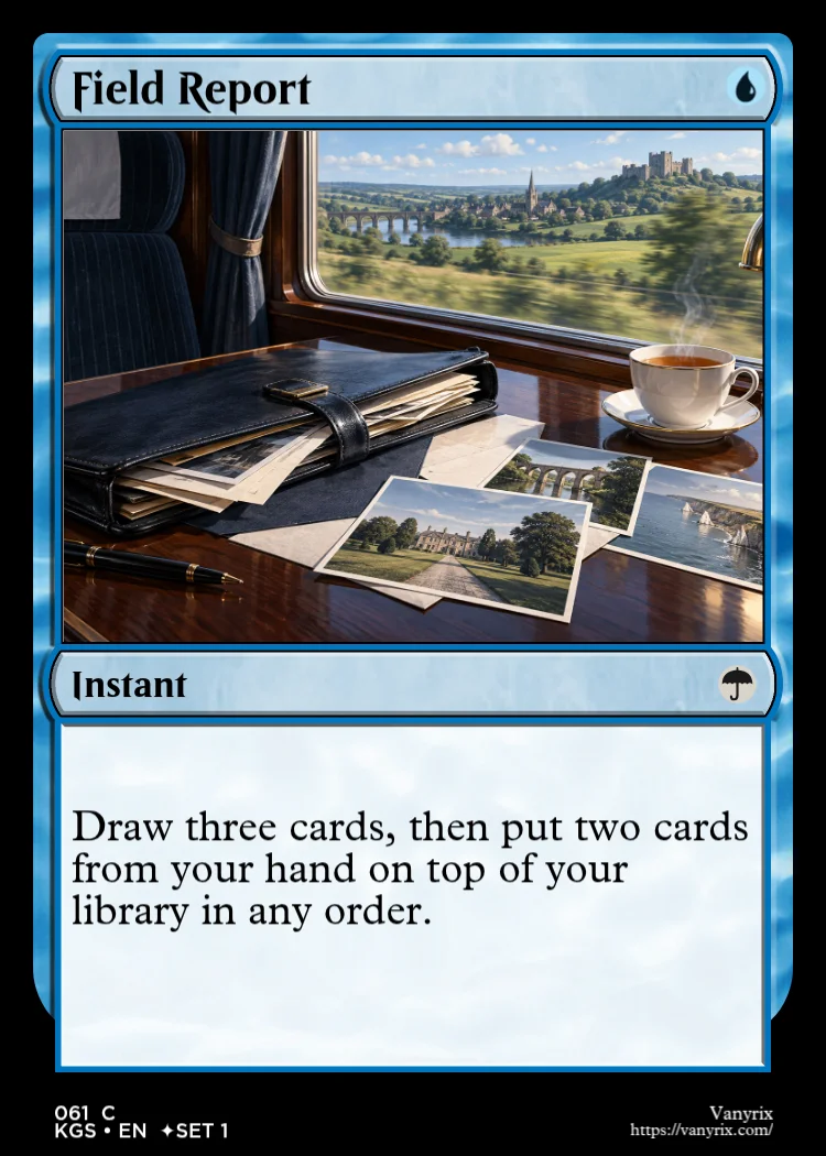 Field Report