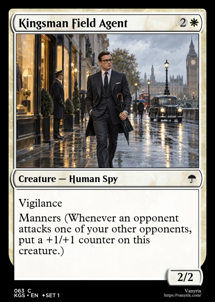 Kingsman Field Agent
