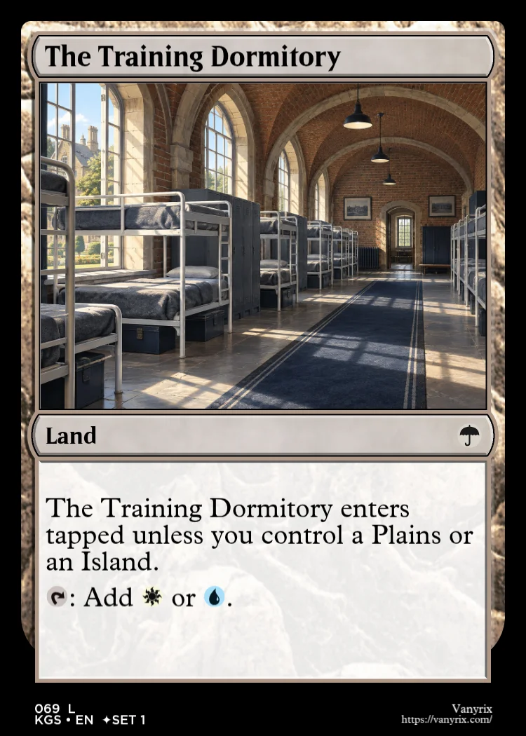 The Training Dormitory