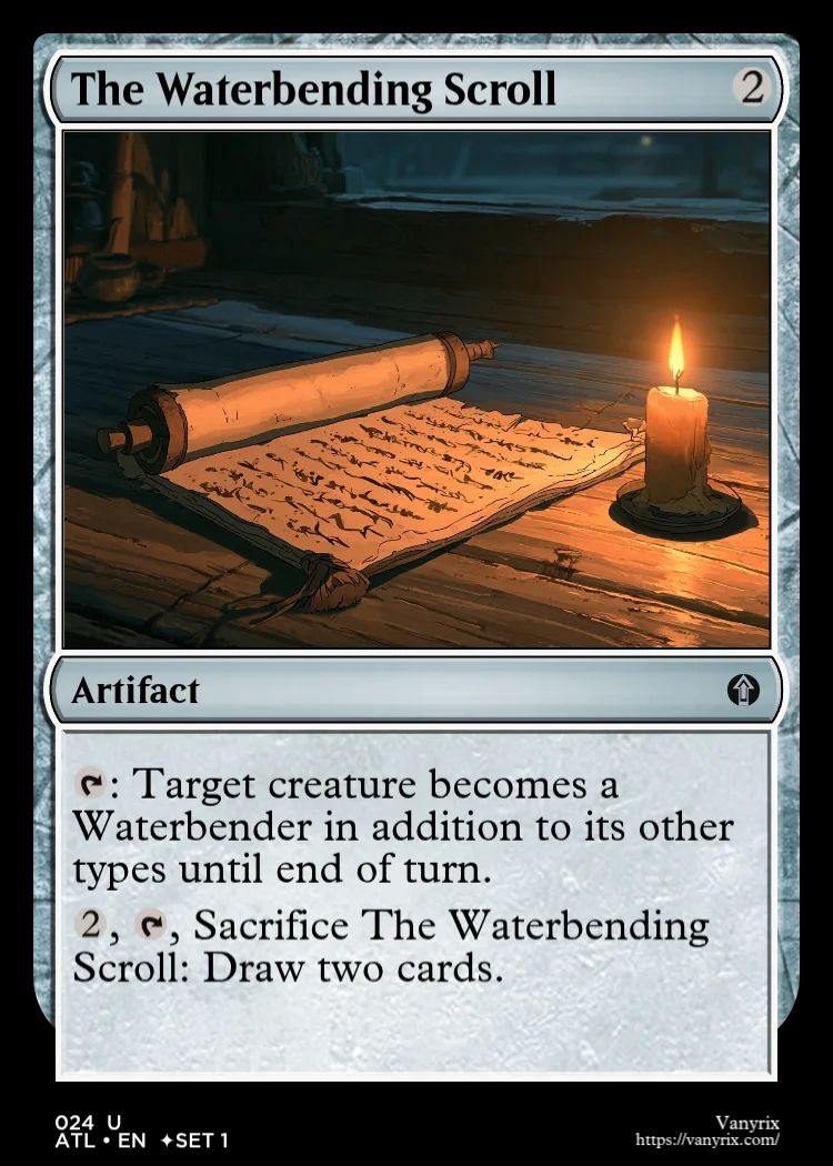 The Waterbending Scroll