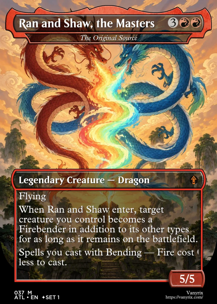 Ran and Shaw, the Masters