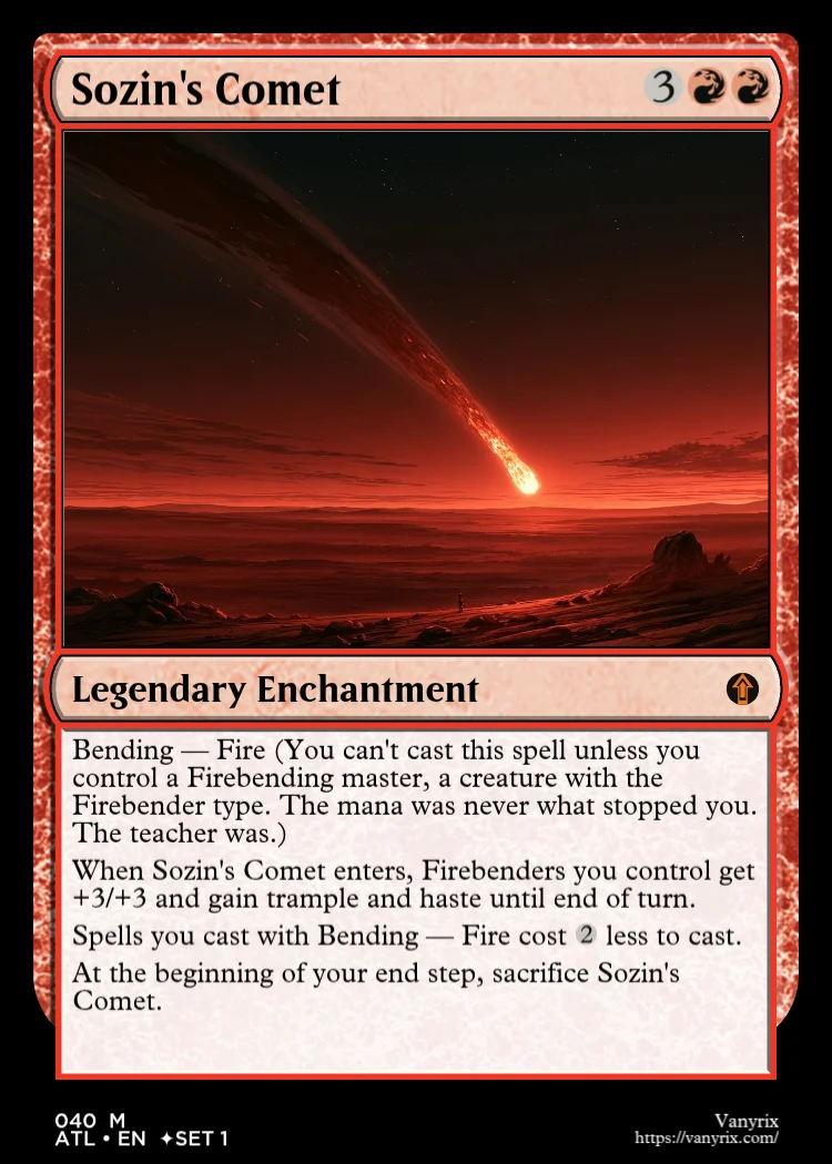 Sozin's Comet