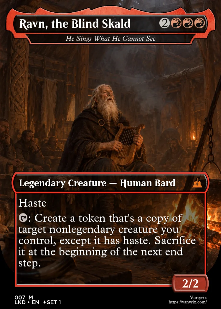 Ravn, the Blind Skald