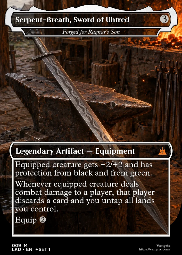 Serpent-Breath, Sword of Uhtred
