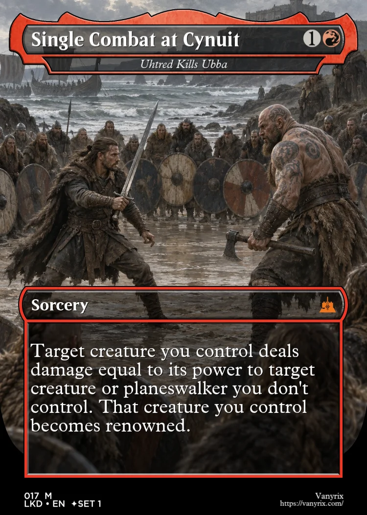 Single Combat at Cynuit