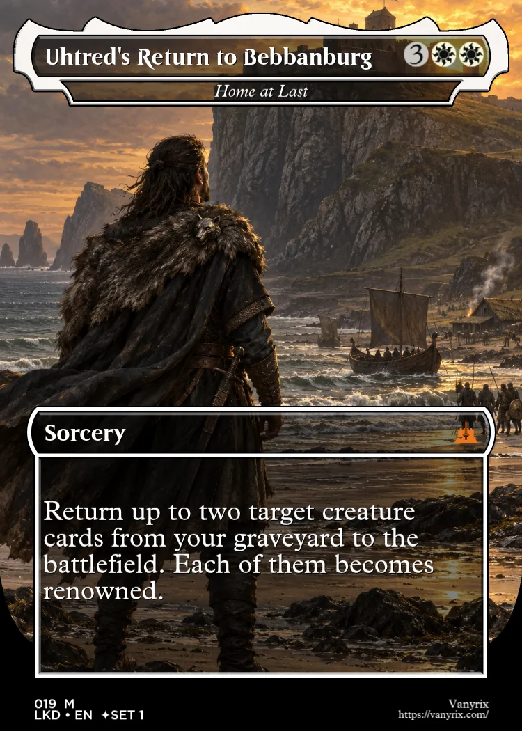 Uhtred's Return to Bebbanburg
