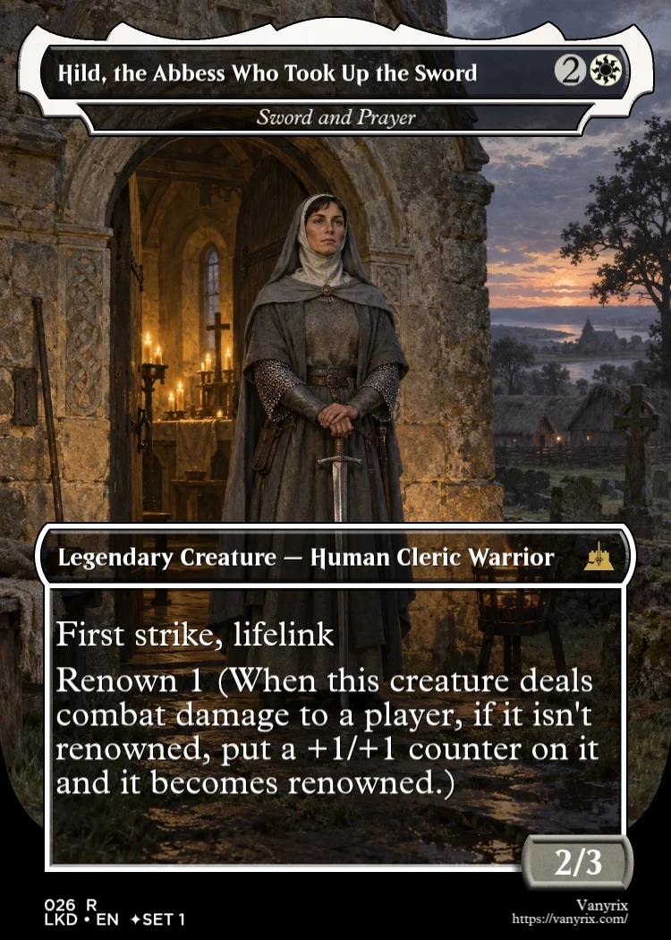 Hild, the Abbess Who Took Up the Sword