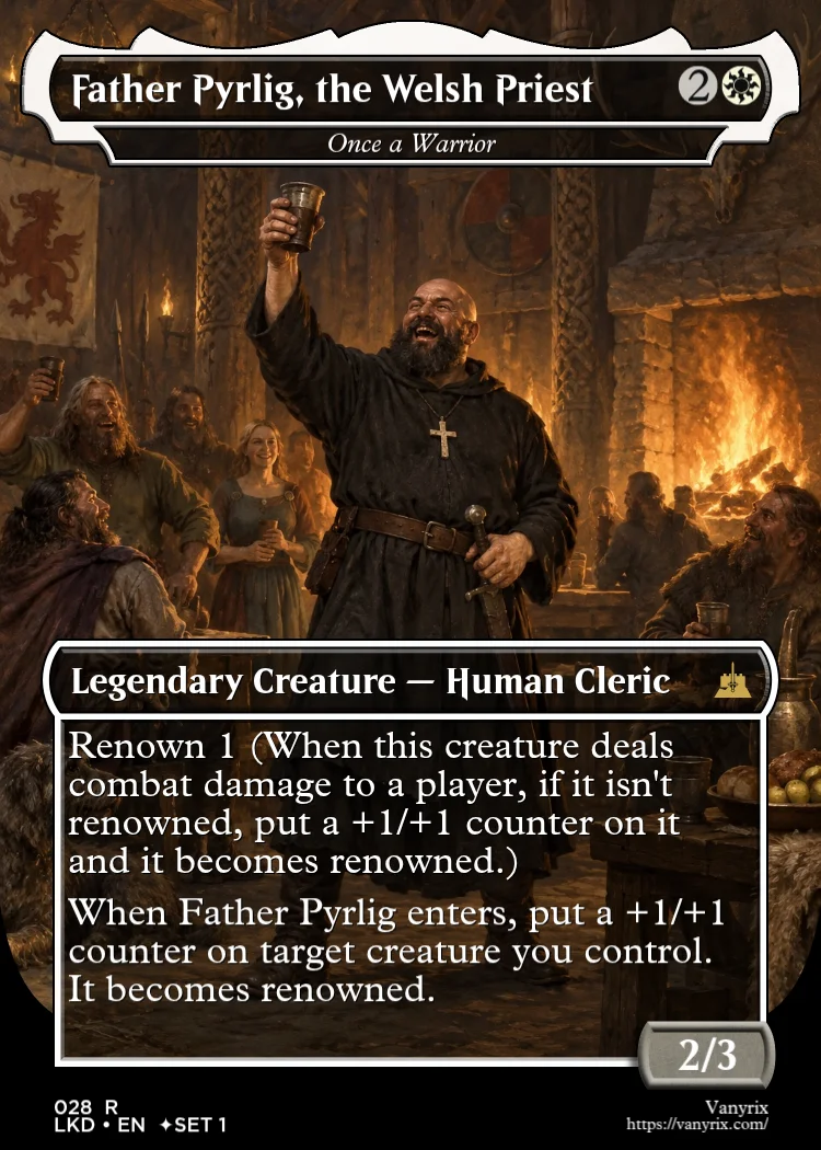 Father Pyrlig, the Welsh Priest