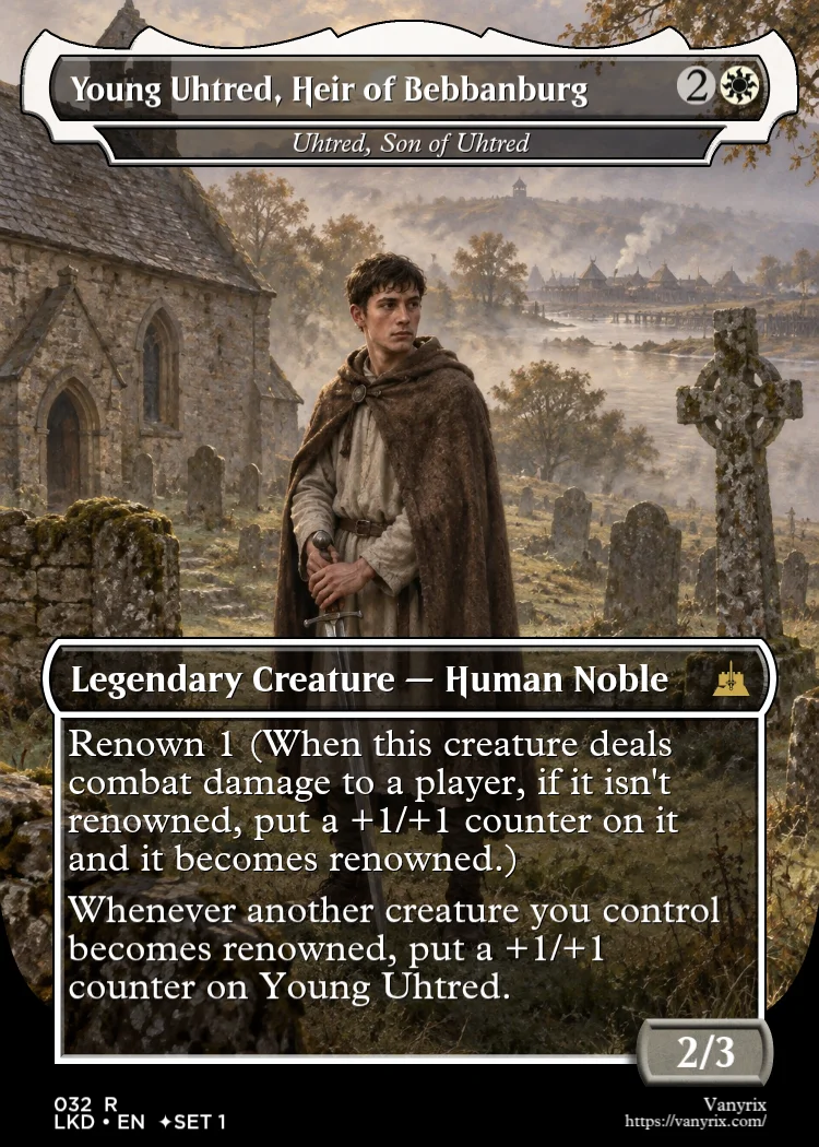 Young Uhtred, Heir of Bebbanburg