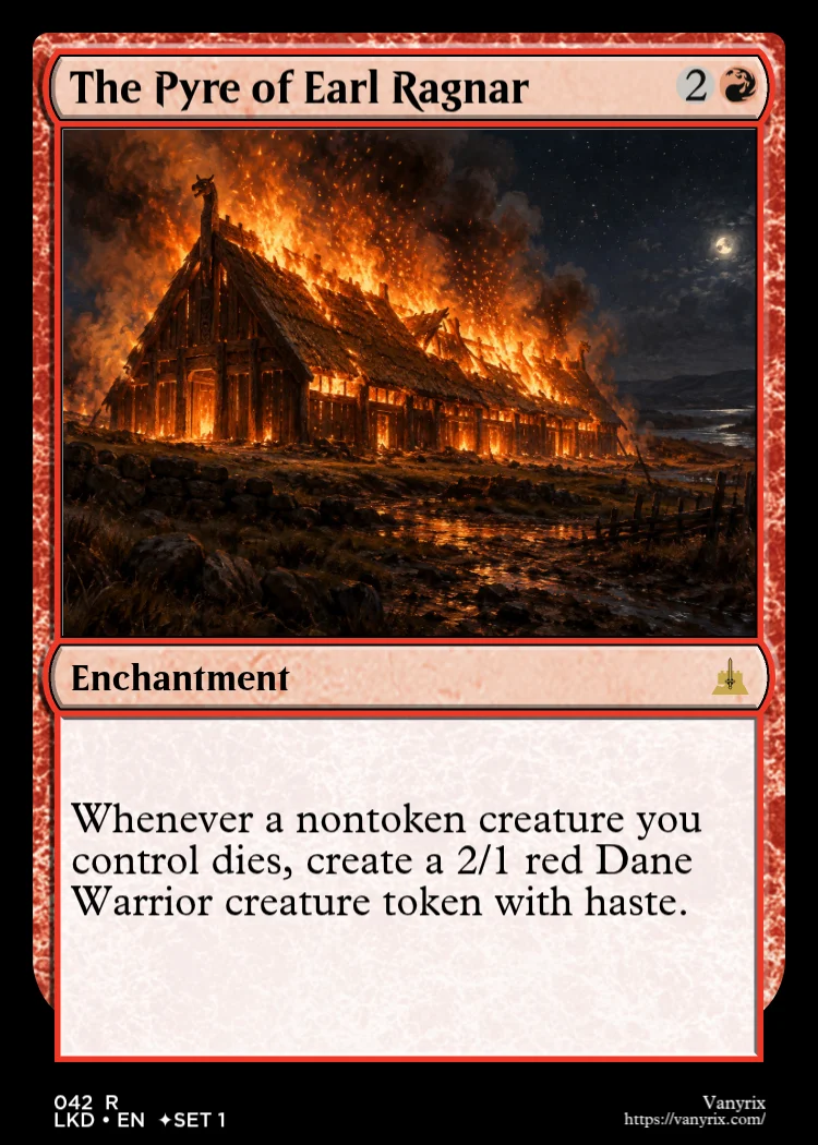 The Pyre of Earl Ragnar