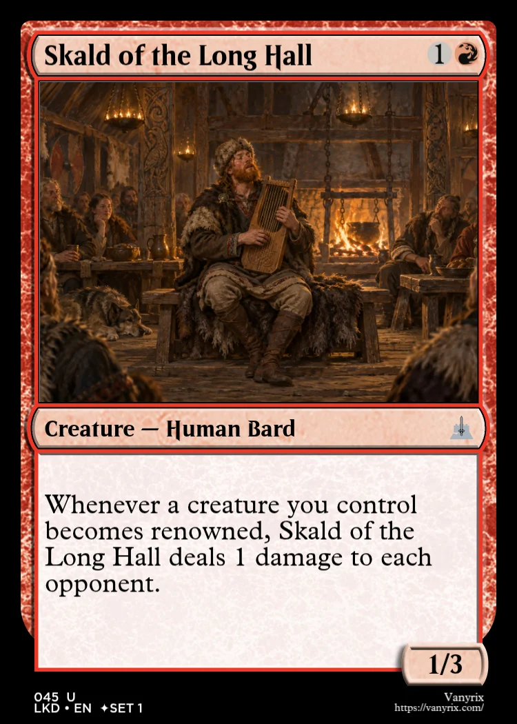 Skald of the Long Hall