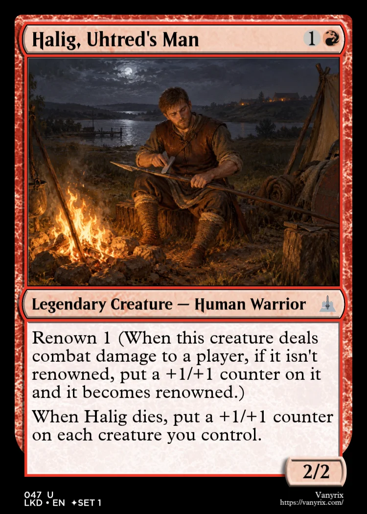Halig, Uhtred's Man