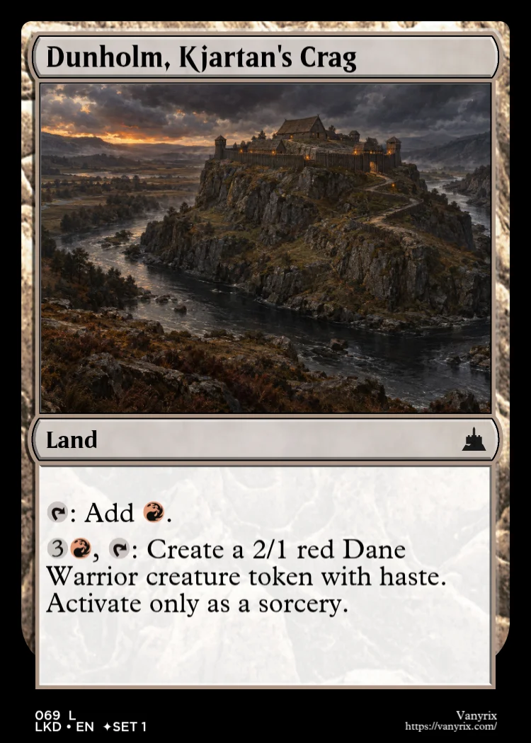 Dunholm, Kjartan's Crag